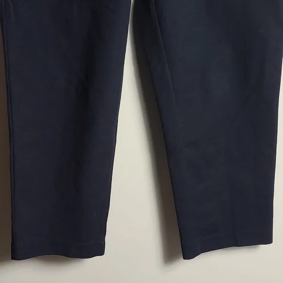 LOFT The Riviera Slim Cropped Pant in Navy Blue Size 14 - Picture 6 of 14